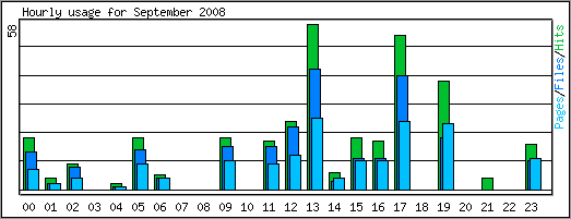 Hourly usage