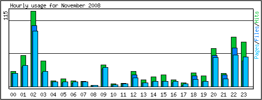 Hourly usage