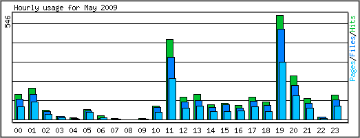 Hourly usage