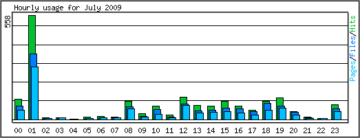 Hourly usage