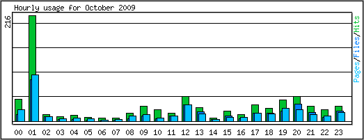 Hourly usage